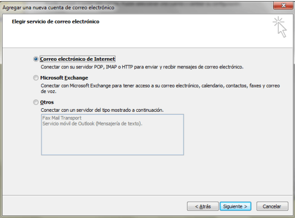 Configurar MS Outlook 2007-paso5